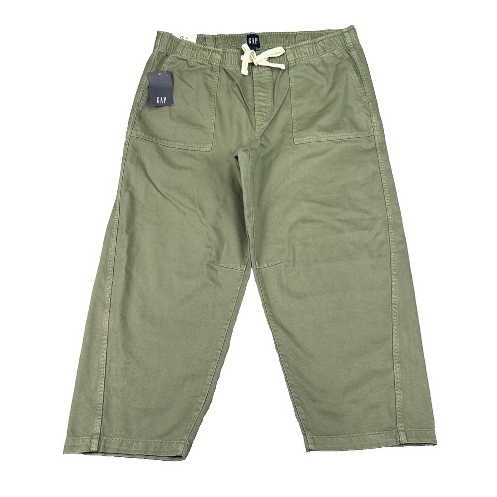 GAP Olive Green Wide Leg Pants